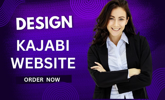 Gig Preview - Build kajabi website, design kajabi sales funnel landing page, online course