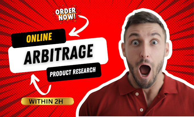 Gig Preview - Do amazon fba online arbitrage products research for USA