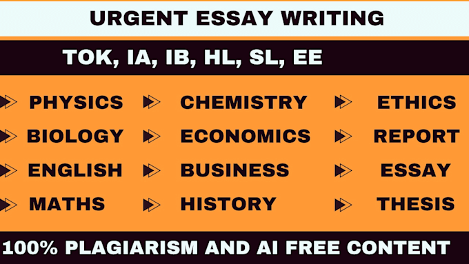 Bestseller - urgent help in extended , essay writing,  ia, ib, hl, sl