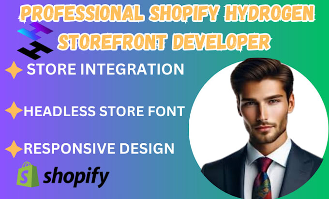 Gig Preview - Design a shopify headless store using hydrogen