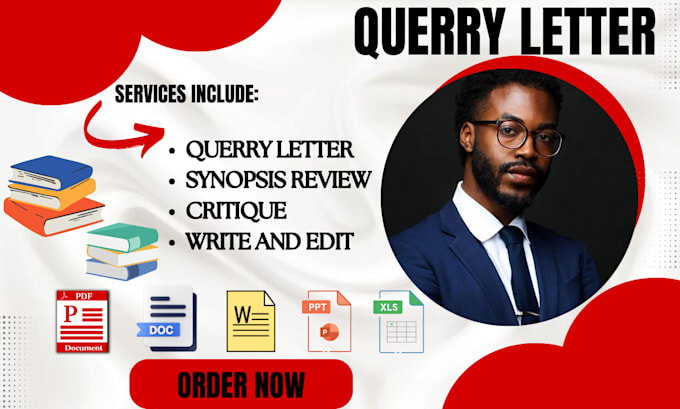 Bestseller - professionally edit, critique and craft a query letter to a literary agent