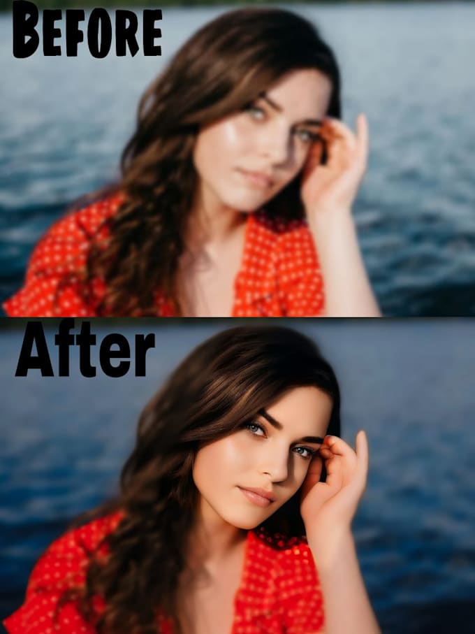 Bestseller - photoshop retouching, blurry photos,editing portraits