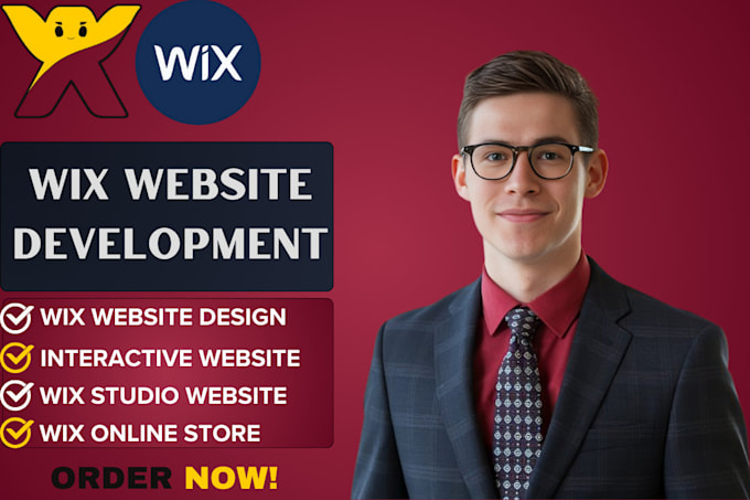 Gig Preview - Wix website redesign wix studio animated wix website interactive wix blog online