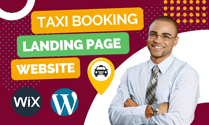 Gig Preview - Build an efficient user friendly taxi booking landing page wordpress website