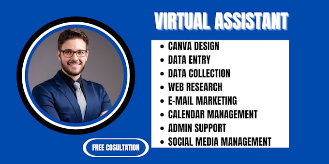 Gig Preview - Do virtual assistant for canva data entry data mining and copy paste