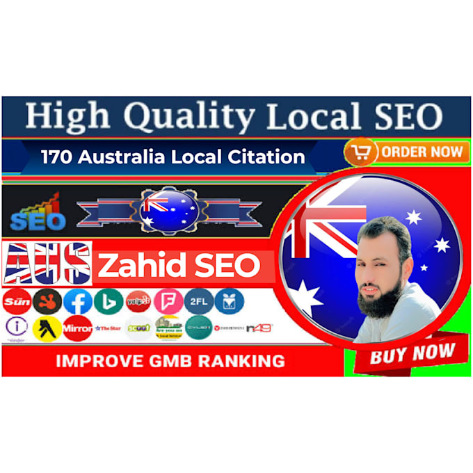 Gig Preview - Boost your google ranking with 170 aus local citations for local SEO