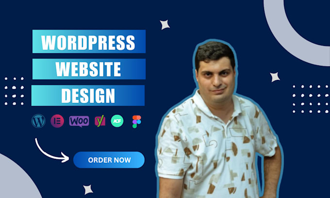 Gig Preview - Create a responsive and perfect wordpress  website and design