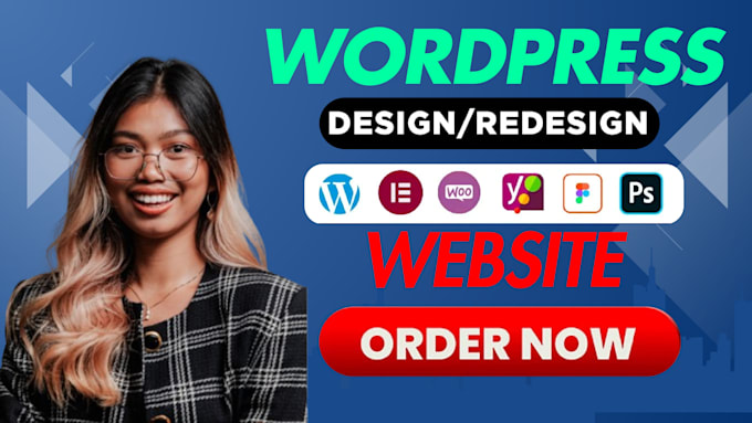 Gig Preview - Build responsive wordpress website design in 2 day