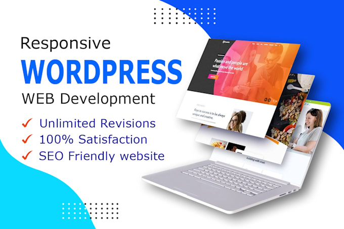 Gig Preview - Create responsive wordpress website development