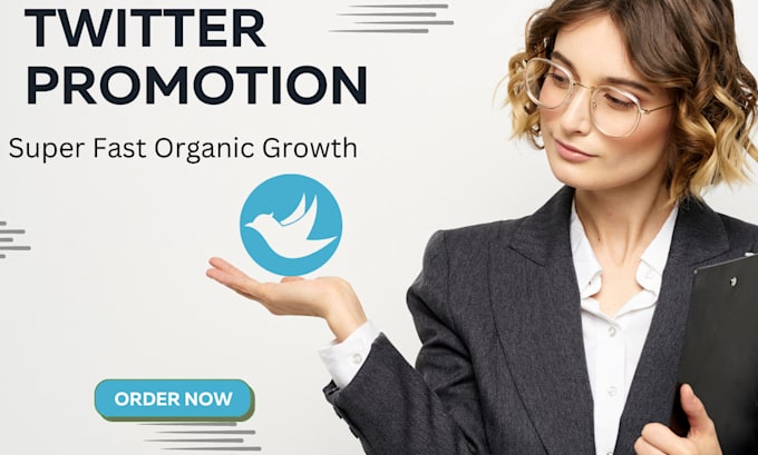 Gig Preview - Do organic twitter x marketing to grow followers fast