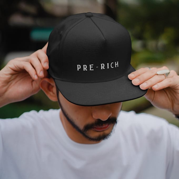 Gig Preview - Design a custom cap for your brand or event in 24 hours