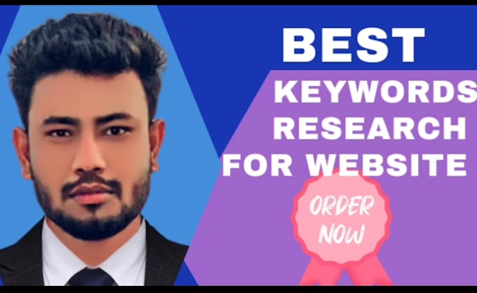 Gig Preview - Do bast ranking keywords research for website and competitor analysis