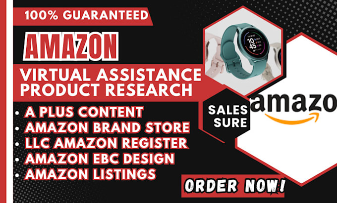 Gig Preview - Be your amazon virtual assistant with amazon private label product research fba