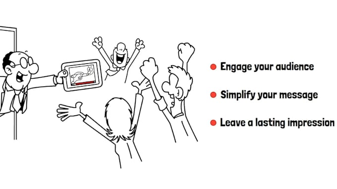 Gig Preview - Create stunning elearning videos with whiteboard animation