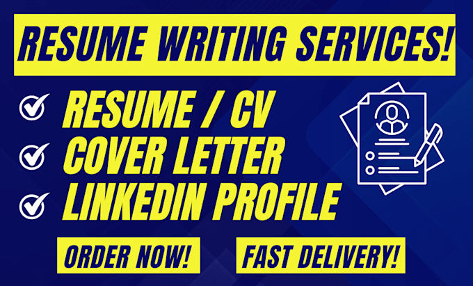 Bestseller - provide professional ats resume writing and cover letter service