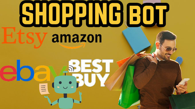 Gig Preview - Create shopping bot monitor bot offerup for amazon etsy bestbuy ebay gumtree bot