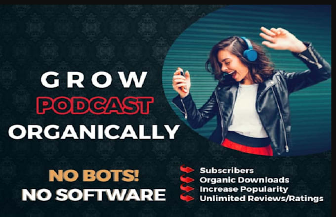 Gig Preview - Promote your podcast and grow downloads organically