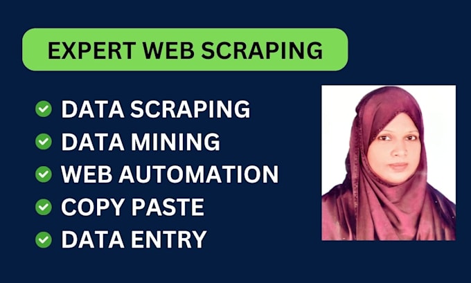 Bestseller - web scraping, data entry, copy paste, data mining from any website