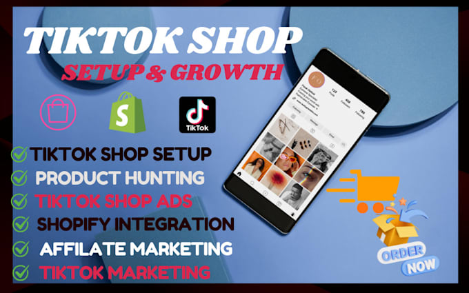 Gig Preview - Setup tiktok shop tiktok ads manager tiktok growth tiktok marketing