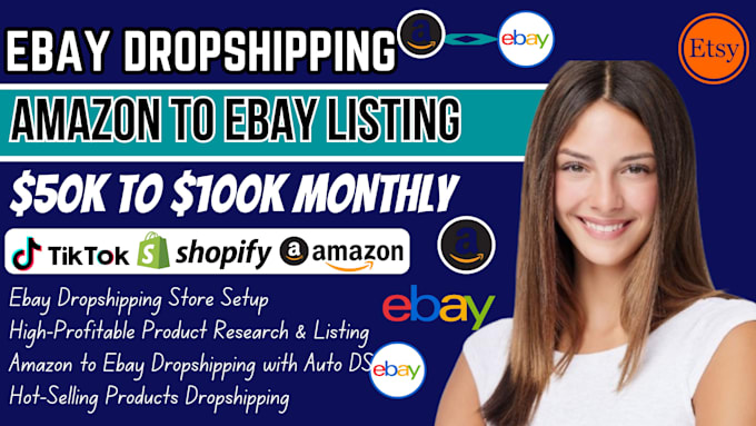 Gig Preview - Setup complete amazon dropshipping store, auto ds to amazon dropshipping listing