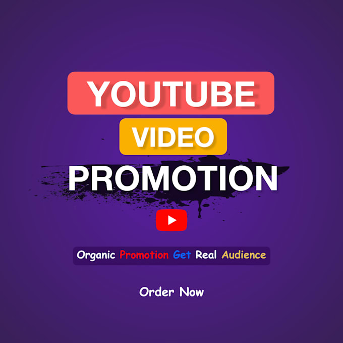 Gig Preview - Do real youtube video promotion