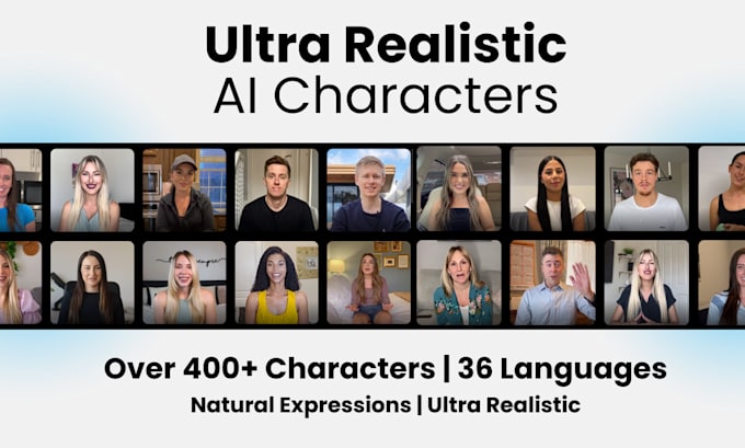 Bestseller - create ultra realistic ai character speaking video using your script