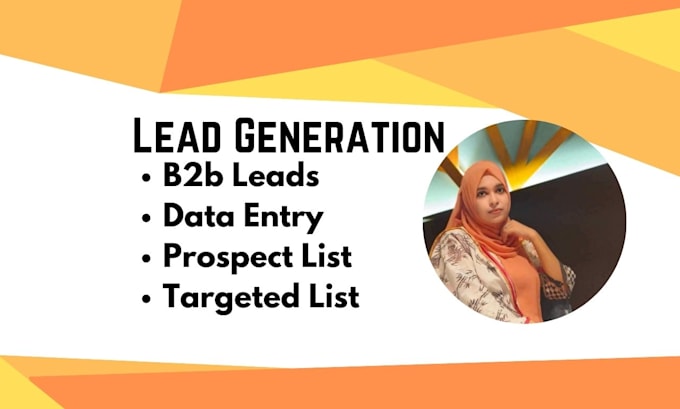 Gig Preview - Provide b2b leads data entry targeted list for any business