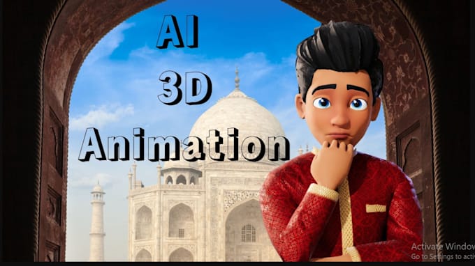 Gig Preview - Do 3d animation video and 3d character design