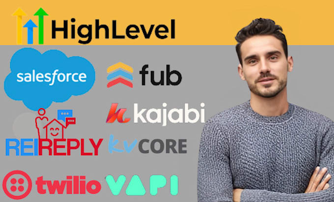 Bestseller - gohighlevel salesforce a2p vapi ai twilio kvcore follow up boss IVR kajabi