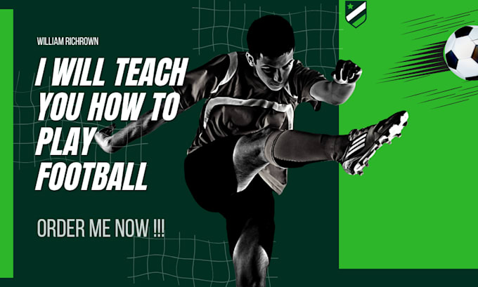 Gig Preview - Teach and mentor how to play professional football