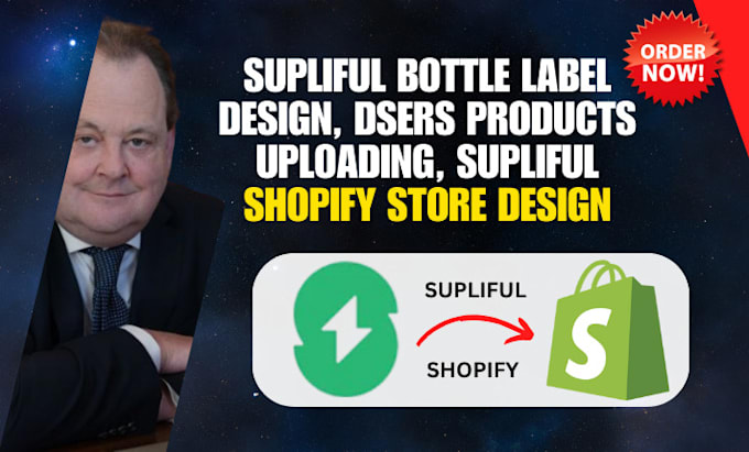 Bestseller - supliful bottle label design dsers products upload supliful shopify store design