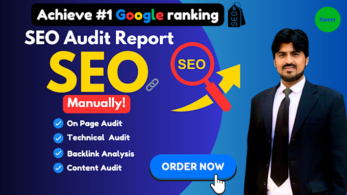 Gig Preview - Do website SEO audit report and technical analysis