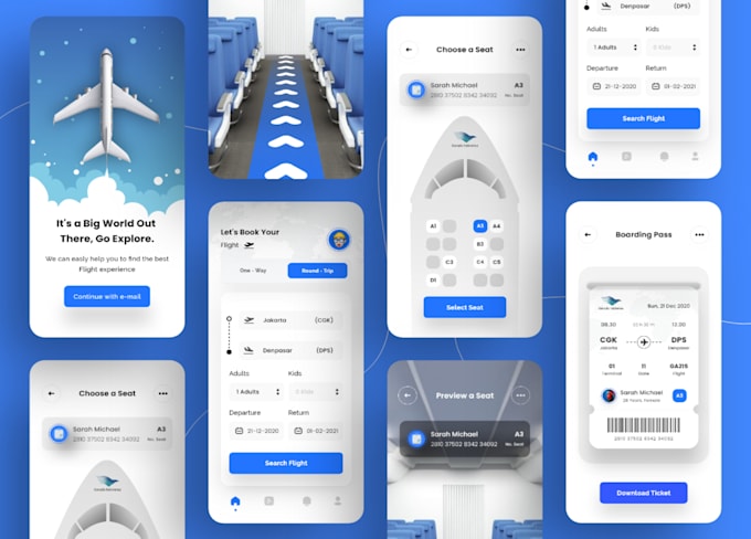 Gig Preview - Develop private jet booking app, flight booking app, ai travel assistant app