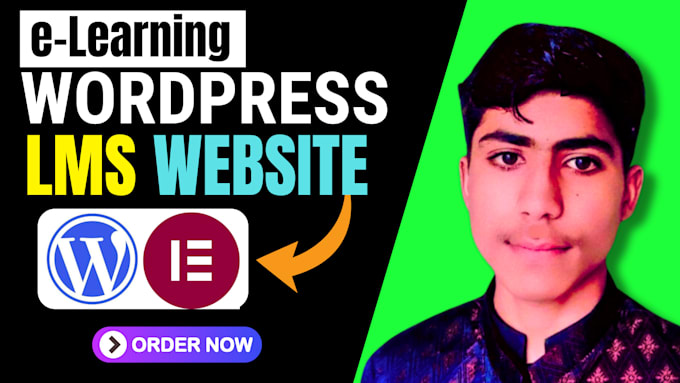 Gig Preview - Develop wordpress elearning lms website with learndash, tutor lms and learnpress