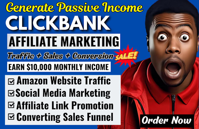 Gig Preview - Do autopilot amazon affiliate website clickbank affiliate marketing sales funnel