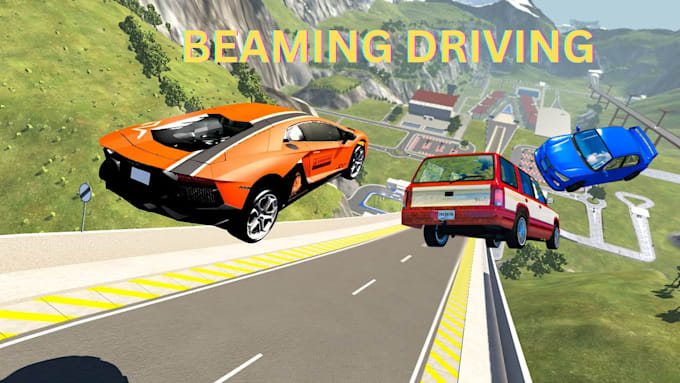 Gig Preview - Beamng drive videos for your channel in 4k