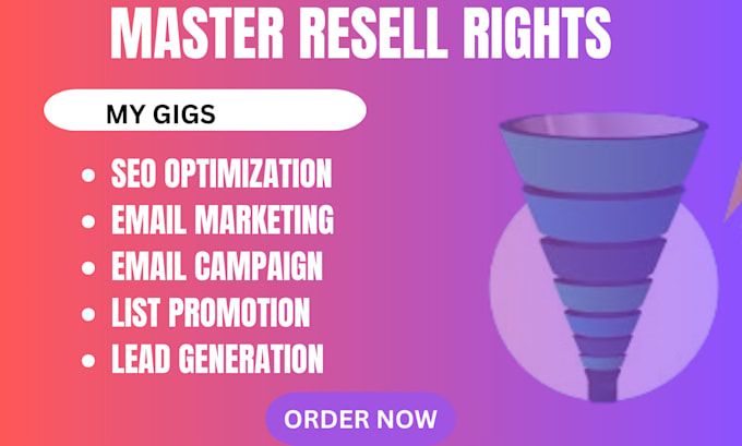 Gig Preview - Unlock unlimited income with exclusive master resell right