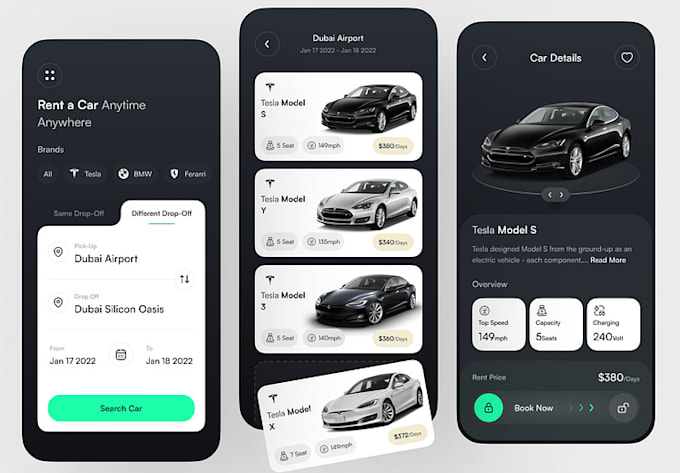 Gig Preview - Develop taxi booking app, uber clone, taxi app, taxi booking website