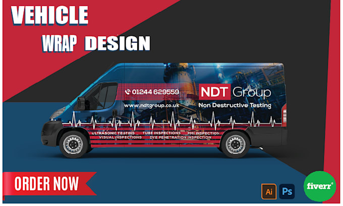 Gig Preview - Do creative graphics of vehicle wrap with unique design