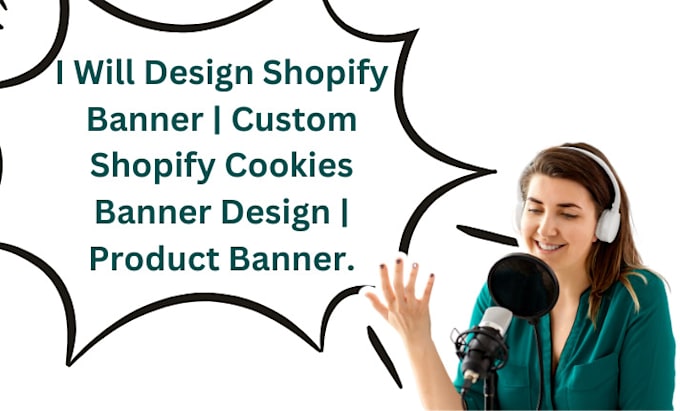 Gig Preview - Design shopify banner, custom shopify cookies banner design