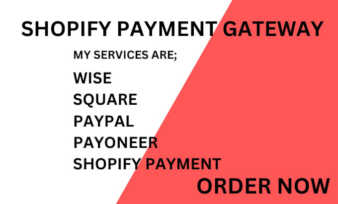 Gig Preview - Provide you a shopify payment