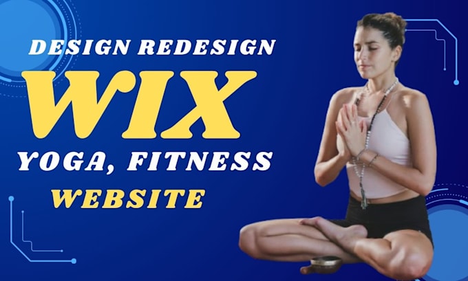 Gig Preview - Do yoga, gym, fitness, healthcare website design or redesign