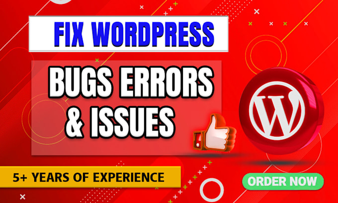 Gig Preview - Fix wordpress issues, bugs, errors and problems within 24 hours