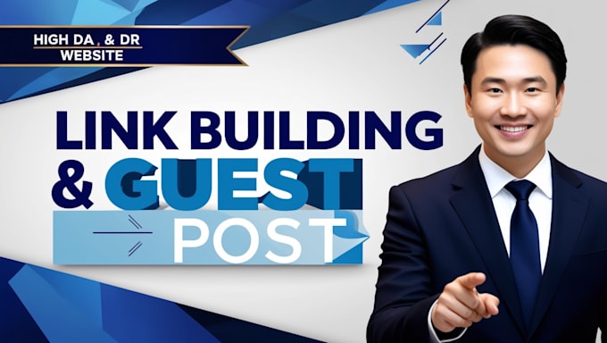 Gig Preview - Provide expert link building and guest posting services