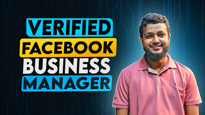 Gig Preview - Deliver facebook business manager with unlimited spending limit