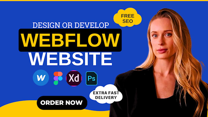 Gig Preview - Create webflow website, redesign responsive webflow website and figma to webflow