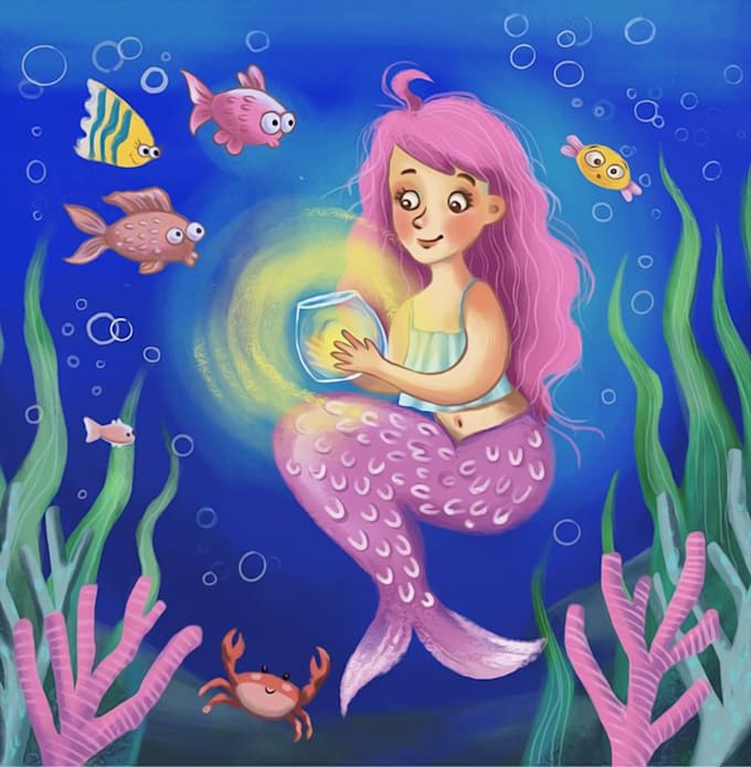 Bestseller - create children story book illustrations and cove