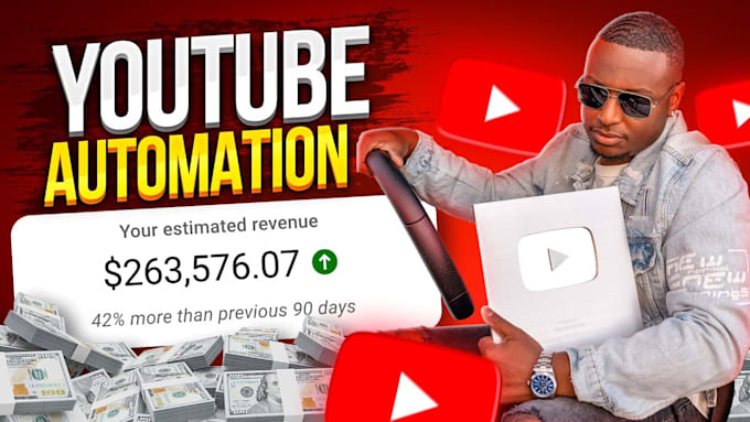 Gig Preview - Create automated youtube monetization faceless videos with top 10 video