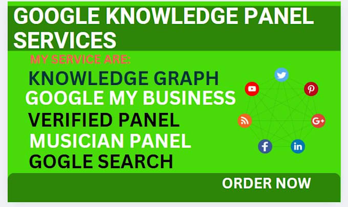 Gig Preview - Do verified knowledge panel,google graph,gmb,seo,website ranking for musician