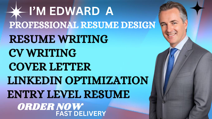 Gig Preview - Deliver professional ats resume writing service, cv, cover letter, linkedin